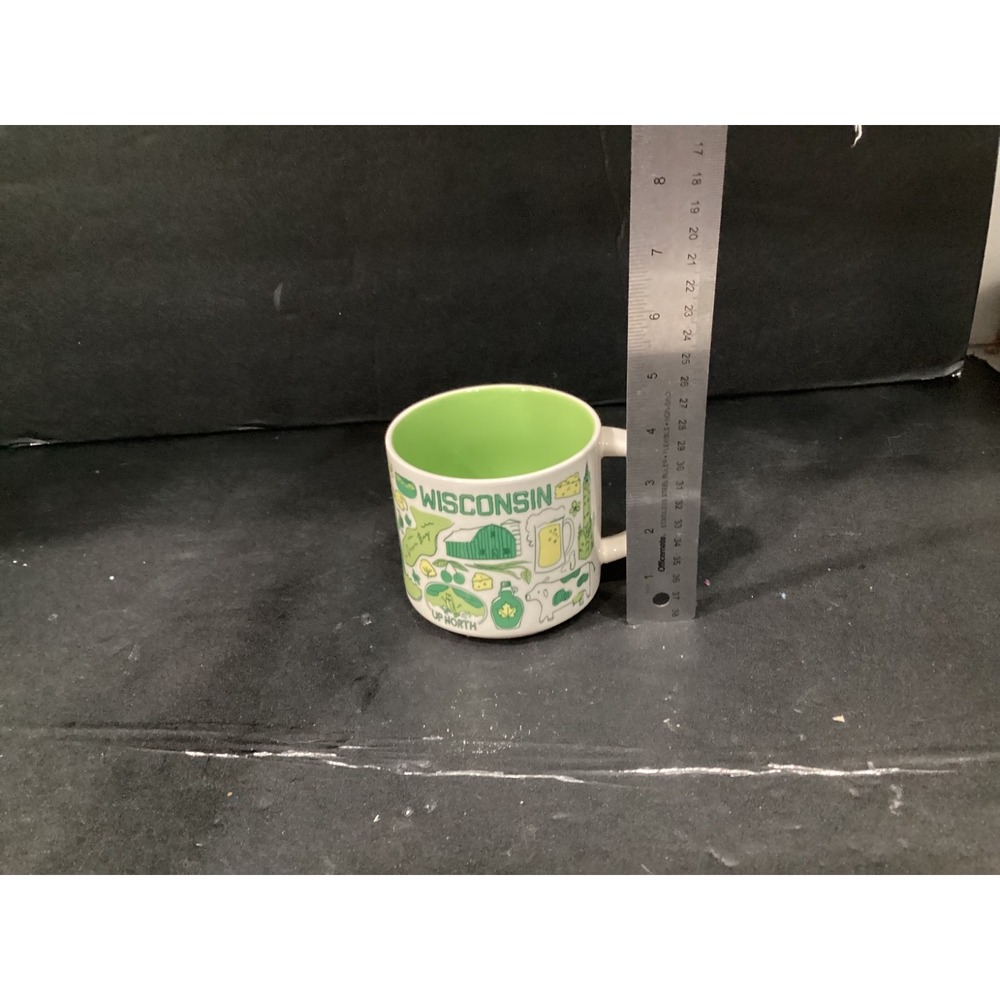Starbucks WISCONSIN Coffee Mug Cup 14 fl oz 2021 Been There Series